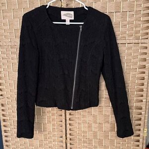 Y2K Forever 21 Black Lace Women's Blazer size medium